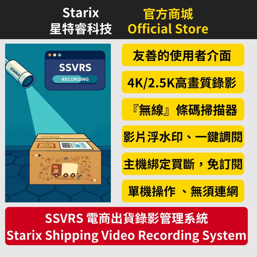 SSVRS 系統透過物流單號秒級搜尋影片